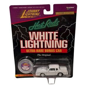 Johnny lightning hot rods white lightning ultra rare bonus car beastmobile